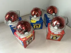 1999 Pokemon 23k Burger King Gold Plated Trading Card Set Blue/red Box Lot Of 5x - Image 1