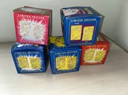 1999 Pokemon 23k Burger King Gold Plated Trading Card Set Blue/red Box Lot Of 5x - Image 5