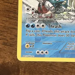 Gyarados - 21/98 - Pokemon Ancient Origins XY Cosmos Holo Rare Card TCG - Image 3