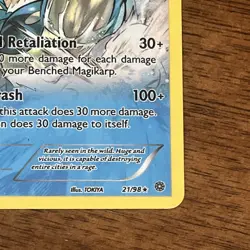 Gyarados - 21/98 - Pokemon Ancient Origins XY Cosmos Holo Rare Card TCG - Image 4