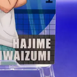 Iwaizumi Hajime No.22 Haikyu!! Wafer Volleyball Card Bandai Japanese TCG Anime - Image 4