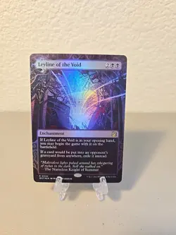 MTG Leyline Of The Void Foil NM Wilds Of Eldraine Enchanting Tales - Image 1