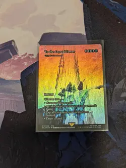To the Crystal Tower as Cryptic Command (Showcase) (FOIL) NM MTG Final Fantasy - Image 1