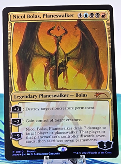 MTG - Nicol Bolas, Planeswalker #10 - Unique and Miscellaneous Promos FOIL - Image 1