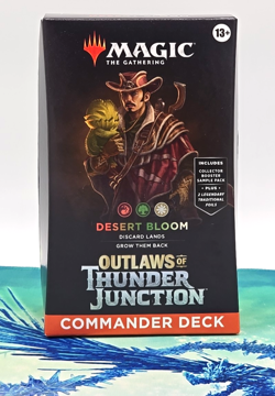 Outlaws of Thunder Junction Desert Bloom Commander Deck Magic the Gathering MTG - Image 1