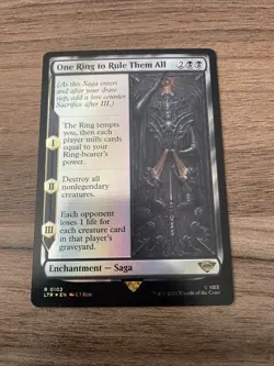 MTG One Ring to Rule Them All *FOIL* The Lord of the Rings 0102 NM - Image 1