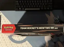 Pokemon Team Rockets Mewtwo Ex Box NEW SEALED - Image 5