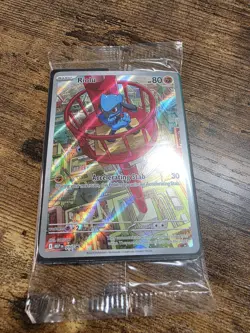 Riolu Black Star Promo Illustration Rare #10 Sealed - Pokemon Mega Evolutions - Image 2