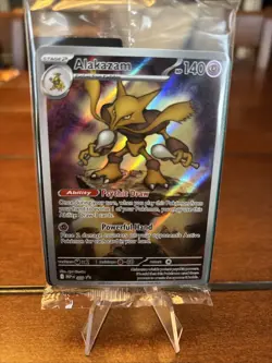 Pokemon TCG Alakazam 009 Mega Evolutions ETB Promo NM Sealed - Image 1
