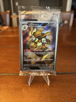 Pokemon TCG Alakazam 009 Mega Evolutions ETB Promo NM Sealed - Image 2