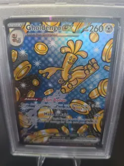 2025 Pokemon Pre-En Gholdengo Ex Special Illustration Rare #164/131 PSA 10 - Image 2