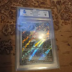 Pokemon SV Paldea Evolved Secret Magikarp 203/193 mgc 9 FA SIR Holo 2023 - Image 3