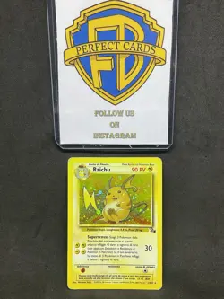 POKEMON FOSSIL UNLIMITED RAICHU HOLO 14/62 PL/PR ITA - Image 1