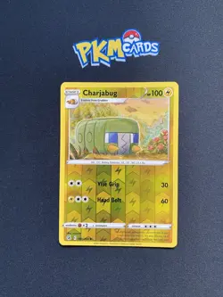 Pokemon TCG Charjabug Fusion Strike 100/264 Reverse Holo LP. - Image 1