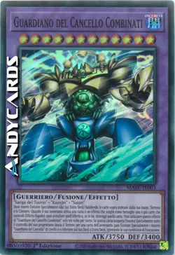 GUARDIANO DEL CANCELLO COMBINATI • Super R • MAZE IT003 • 1Ed • Yugioh ANDYCARDS - Image 1