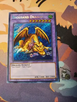 YuGiOh! - Thousand Dragon MRD-EN143 Secret Rare 25th Anniversary Edition NM - Image 1
