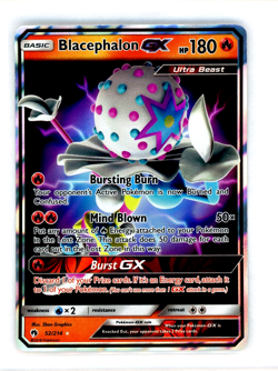 Blacephalon GX 52/214 Sun & Moon Lost Thunder Holo Rare Pokemon Card NM - Image 1