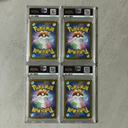 Pokemon TCG Reshiram & Zekrom Ex SAR & Holo PSA10 4-Card Set - Image 4