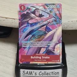 Building Snake UC OP09-008 OPCG Premium Card Collection -Best Selection Vol. 4 - Image 1