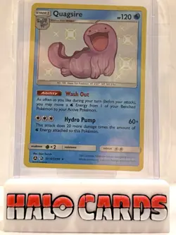 PACK FRESH Pokemon Hidden Fates Shiny Vault Quagsire Holo Rare Card SV10/SV94 HF - Image 1
