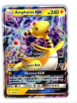 Ampharos GX 43/181 - Team Up - Ultra Rare Holo Pokemon Card - Near Mint (NM) - Image 1