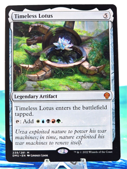 MTG Magic the Gathering Timeless Lotus (239/281) Dominaria United LP - Image 1