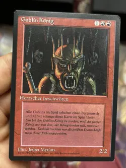 4x German FBB • Goblin King • Pack Fresh • Mtg (1843) - Image 2