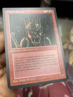 4x German FBB • Goblin King • Pack Fresh • Mtg (1843) - Image 4