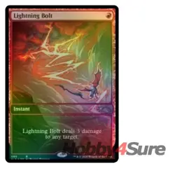 Foil Lightning Bolt (85) M/NM Magic: The Gathering MTG Secret Lair - Image 1