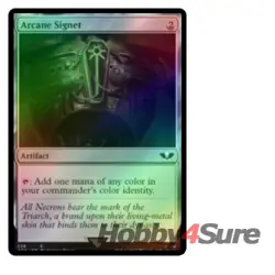 Foil Arcane Signet (228) (surge Foil) M/NM Magic MTG Warhammer 40,000 - Image 1
