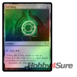 Foil Sol Ring (252) (surge Foil) M/NM Magic: The Gathering MTG Warhammer 40,000 - Image 1