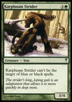 Karplusan Strider - Medium Play MTG Coldsnap - Image 1