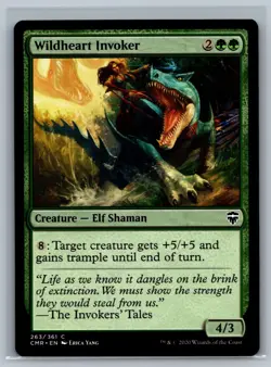 Magic The Gathering Commander Legends Wildheart Invoker #263/361 MTG TCG CCG - Image 1
