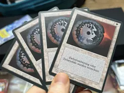 4x German FBB • Disenchant • Unplayed / Mostly Clean • Mtg (1823) - Image 1