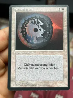 4x German FBB • Disenchant • Unplayed / Mostly Clean • Mtg (1823) - Image 2