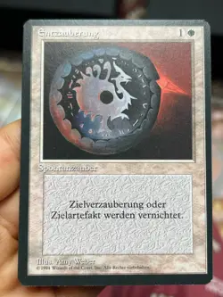 4x German FBB • Disenchant • Unplayed / Mostly Clean • Mtg (1823) - Image 4