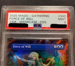 Magic: The Gathering MTG Force Of Will 2xm Showcase Foil #340 2020 PSA10 - Image 2
