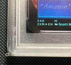 Magic: The Gathering MTG Force Of Will 2xm Showcase Foil #340 2020 PSA10 - Image 3