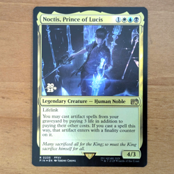 Noctis, Prince of Lucis - Pre-release Foil Stamped Promo - Final Fantasy MTG - Image 1