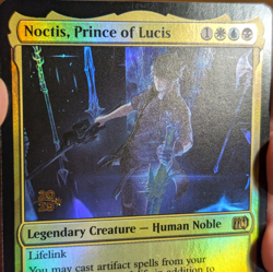 Noctis, Prince of Lucis - Pre-release Foil Stamped Promo - Final Fantasy MTG - Image 2