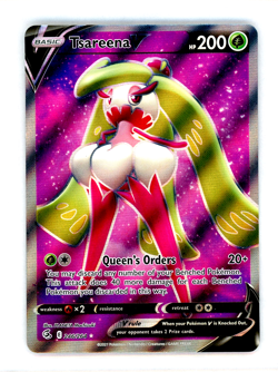 Tsareena V 246/264 Ultra Rare Full Art Fusion Strike Pokemon TCG - Near Mint NM - Image 1