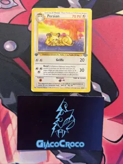 Carte Pokemon Wizards Persian 42/64 Jungle Edition 1 Ed1 First Francais Vf Fr - Image 1
