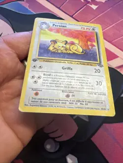 Carte Pokemon Wizards Persian 42/64 Jungle Edition 1 Ed1 First Francais Vf Fr - Image 5