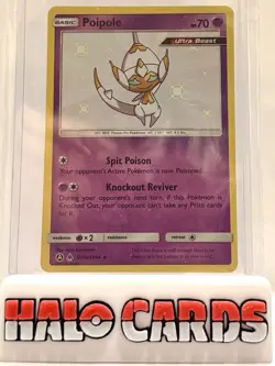 PACK FRESH Poipole SHINY SV19/SV94 Hidden Fates NM Holo Foil Rare Pokemon HF - Image 1