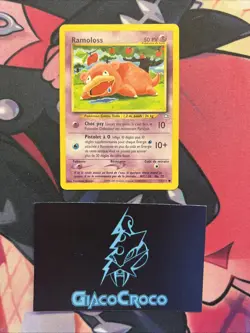 Carte Pokemon Wizards Neo Genesis Ramoloss 73/111 Francais Vf Fr - Image 1