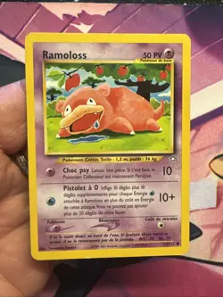Carte Pokemon Wizards Neo Genesis Ramoloss 73/111 Francais Vf Fr - Image 2