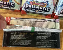 Pokemon Prismatic Evolutions Booster Pack - 10 Cards/Pack - Random Art - SEALED - Image 4