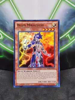 Yugioh Bujin Mikazuchi MP14-EN144 Ultra Rare 1st Edition NM - Image 1