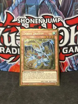 Yugioh Debris Dragon PGL2-EN031 Gold Ultra Rare 1st Edition NM - Image 1