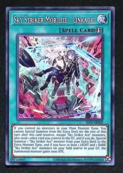 LP Sky Striker Mobilize - Linkage! - SLF1-AE062 - Common - Yugioh - Image 2